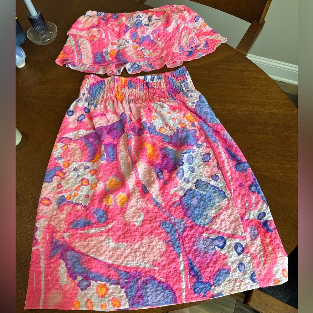 Lilly Pulitzer Berk Pink Two Pink Set